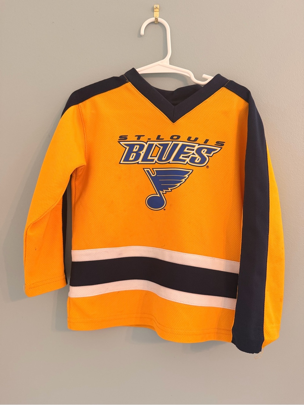 NHL St. Louis Blues Kids Jersey - Gold and Navy